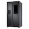 Samsung 591L Side by Side Refrigerator with Family Hub Black DOI RS6HA8891B1/AE