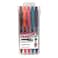 Pentel Energel Liquid Gel ink Pens Multicolour 0.7mm 5 PCS