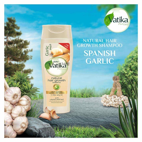 Vatika Naturals Garlic Shampoo for Weak Hair - 360ml