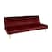 In House Celine 2 In 1 Sofabed Linen Upholstered - Burgundy