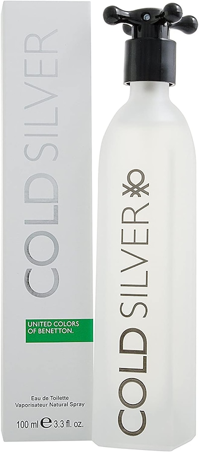 Buy United Colors Of Benetton Cold Silver Eau De Toilette For Men