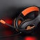 Meetion HP021 - Stereo Gaming Headset With Mic For Computer PC/Laptop/PS4/Xbox One/Mobile/Tablet - Black/Orange