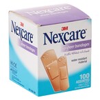 Buy NEXCARE SHEER BANDAGES 3M 100PSC ASSORTED in Kuwait