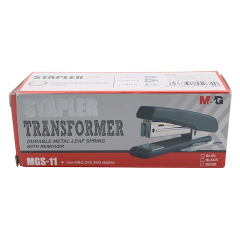M&amp;G MGS-11 ABS92791 Strong Remover Stapler Black