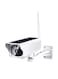 1080P Solar Powered IP Night Vision Camera White