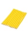 10-Piece Flexible Hair Curlers Yellow