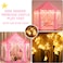 Princess Castle Girls Play Tent Toy, Kids Large Fairy Playhouse Tent with Star Lights
