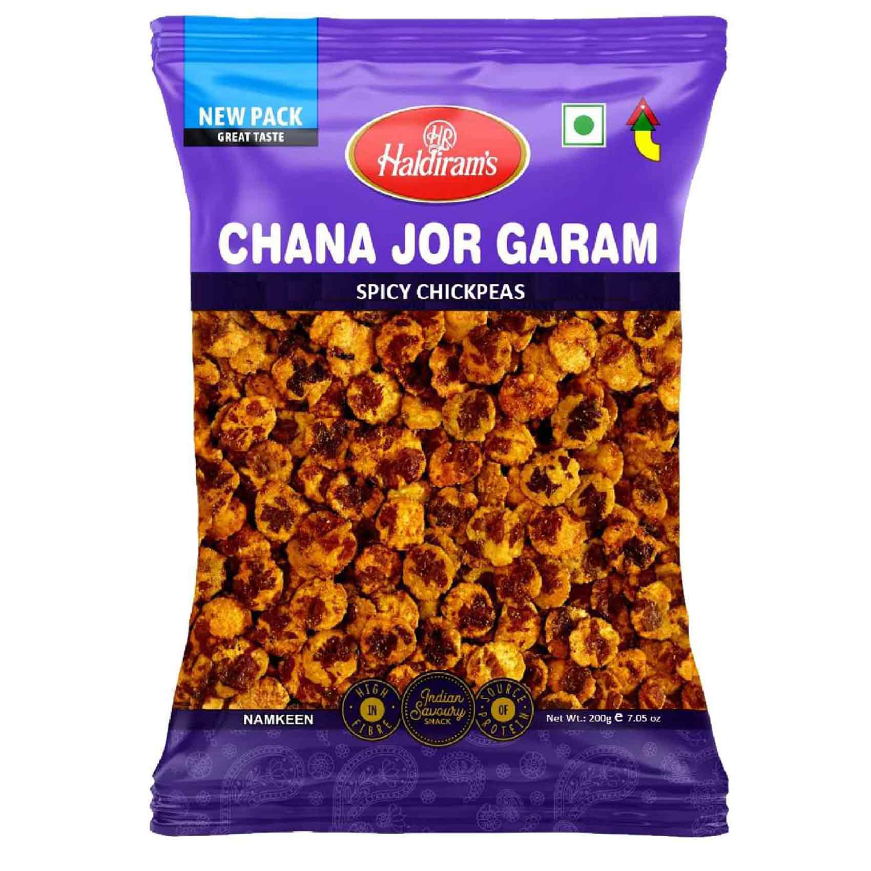 Haldirams Chana Jor Garam Spicy Chickpeas 200g