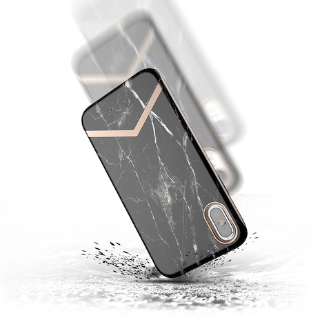 Avana Must iPhone XS Max cover/case - Carbon Marble
