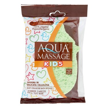 Aqua Massage Kids Delicate Cellulose Sponge 1 Piece