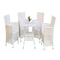 Alalameya Set of Chairs - 4 Pieces + Table - 60 Cm * 70 Cm