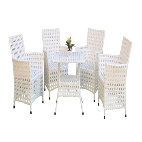 Alalameya Set of Chairs - 4 Pieces + Table - 60 Cm * 70 Cm