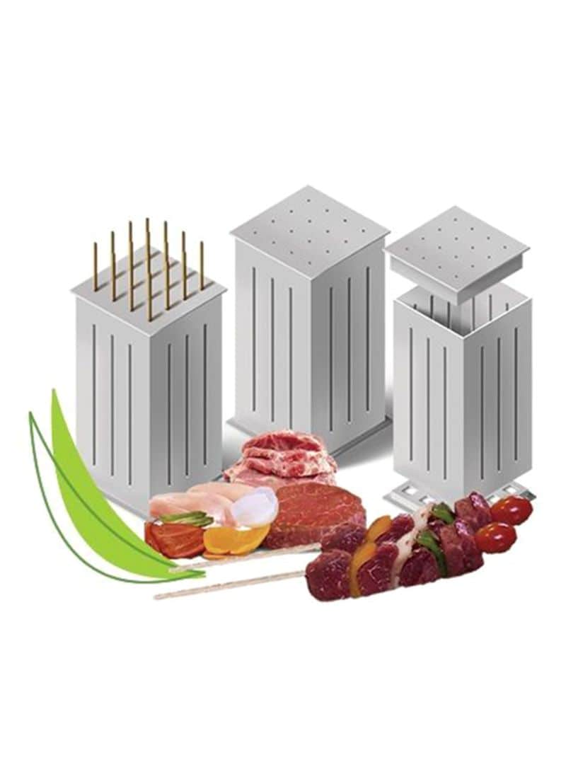 Buy Generic Kebab Skewers Maker Box White Online | Carrefour UAE