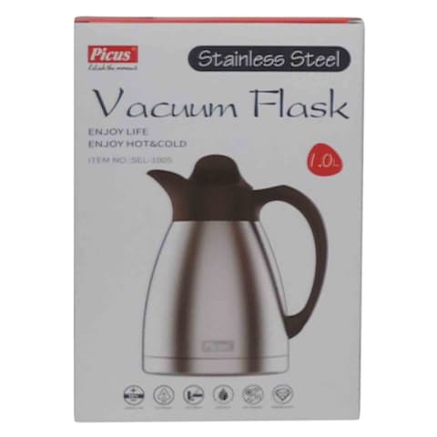 Picus SEL-300S Vacuum Flask 3000ml Silver/Black