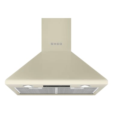 Smeg Victoria Aesthetic Built-In Chimney Hood KSED65PE Cream 60cm