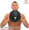 Max Strength Medicine Slam Rubber Balls MMA Fitness Strength Training No Bounce Ball Great For Core Training &amp; Cardio Workouts