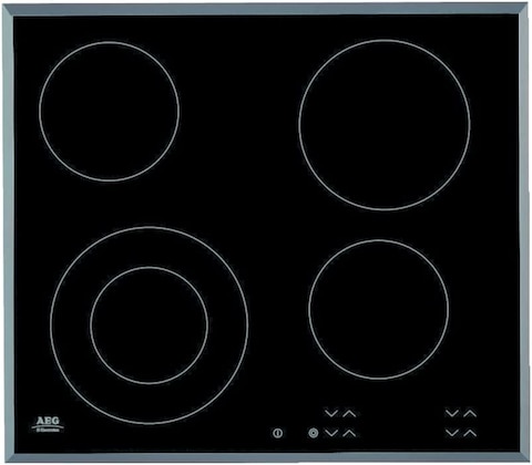 AEG Electric Hob Built-In, 60cm, HK624010FB, Made In Romania (1 Year Warranty)