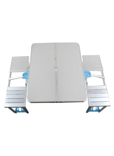 Generic Picnic Table With 4 Chair 86 X 67cm