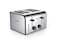 Prestige 4 Slice Stainless Steel Toaster 1600W PR54904
