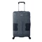 Tach V3 Hardcase Carry-on Luggage - 20 inch Spinner Suitcase With TSA Lock - 2 USB Charging Ports - Water Bottle Holder - Patented Built-In Connecting System - Easily Links 6 Bags - Dark Grey