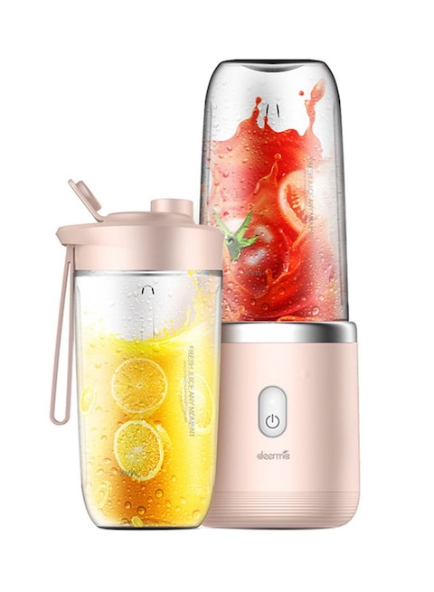Deerma Portable Automatic Multi Functional USB Rechargeable Juicer Cup Pink