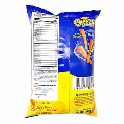 Leslies Cheezy Corn Crunch 150g