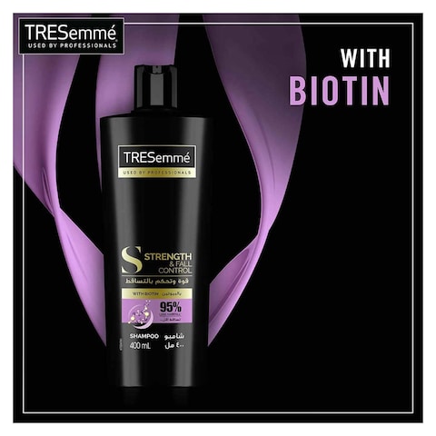Tresemme Shampoo for Strength And Fall Control With Biotin - 400 Ml