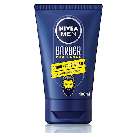 Nivea Barber Pro Range Beard and Face Wash - 100ml