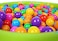 Ocean Ball  Kids Colorful Swimming Pool Ocean Wave Balls Children Bathing Toys Mixed Color Nontoxic Development Toy Soft Lightweight by Ashnna. 50Pcs