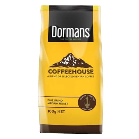 Dormans Coffeehouse Medium Roast Fine Grind Coffee 100g
