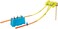 Hot Wheels Track Builder Gravity Speed Box With Launch Gate, Clamp 4 Lane Start Gate 2 1:64 Scale Vehicles