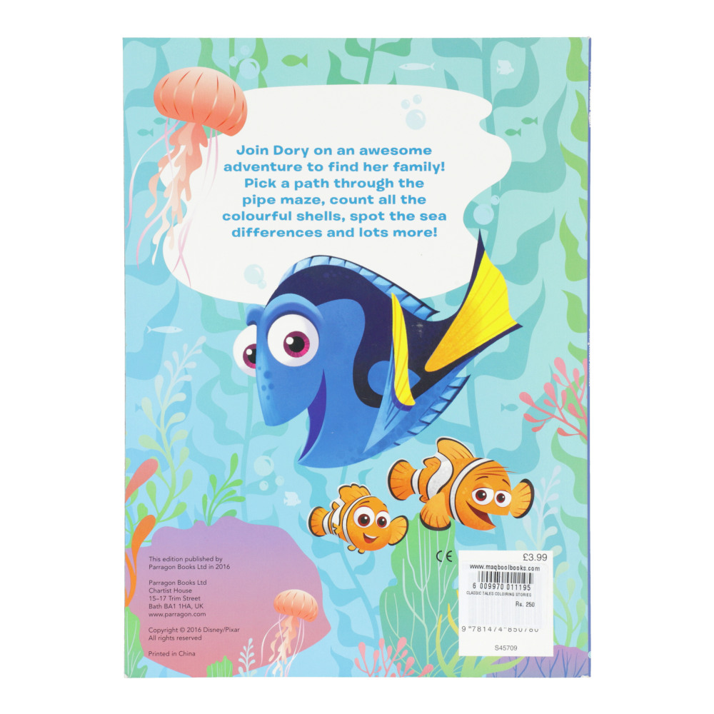 Finding Dory Coloring Book