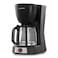 Lawazim 10-Cup Drip Coffee Maker with Reusable and Removable Coffee Filter