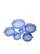 Generic 6-Piece Replaceable Silicone Stretch Lid Covers Multicolour