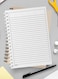 Lowha Spiral Notebook With 60 Sheets And Hard Paper Covers With Dessert Camouflage Design, For Jotting Notes And Reminders, For Work, University, School