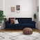 In House Nutella 2 In 1 Sofabed Linen Upholstered - Dark Blue