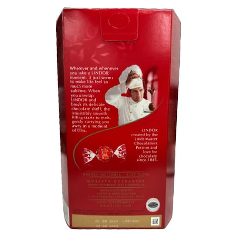 Lindt Lindor Milk Chocolate Balls 600g