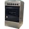 Akai Freestanding Cooker 50x55Cm with 4 Burner, Full Safety CRMA505SC Silver