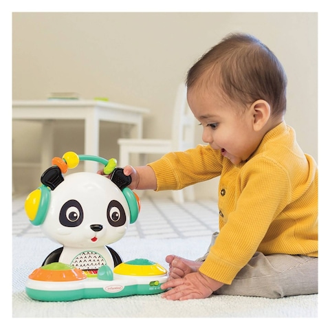 Infantino DJ Panda Spin And Slide Musical Toy 6+ Months