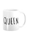 Generic Queen Printed Mug White/Black Standard