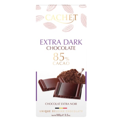 Cachet Extra Dark 85 Chocolate100G