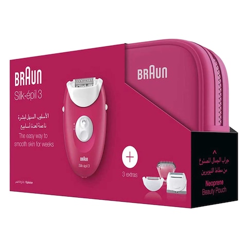 Buy Braun SE3415TS Silk Epil 3 Epilator in UAE