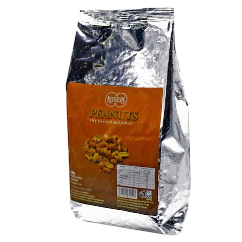 Nutfields Dry Roasted And Salted Peanuts 500g
