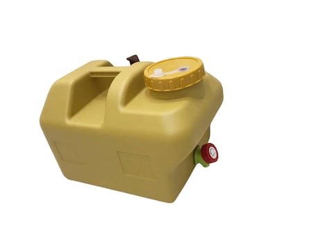 Camping Water Container 12L Storage Bucket With Soap Dispenser