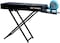 Barbeque Grill with Fan-BBQ Grill X Shape-Stand Grill with Blower Hand fan 105 CM X LARGE BLACK