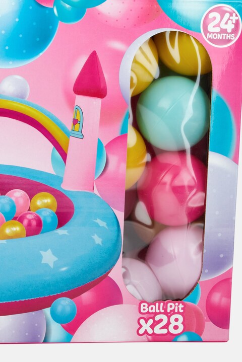 Splash Buddies Princess Castle Ball Pit, Pink Combo