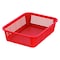 Cosmo plastic fruit tray medium - red