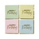 Pastel 'Happy Birthday' Paper Napkins 165x165mm 16/Pack