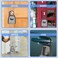 Rubik Padlock Key Lock Box For Keys Storage With Hang Shackle And Combination Lock, Full Metal Body, Outdoor/Indoor Use For Home Hotel Office Shop Warehouse Garage