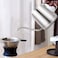 Lushh Stainless Steel Long Narrow Spout Coffee Pots With Wooden Lid 350 mL